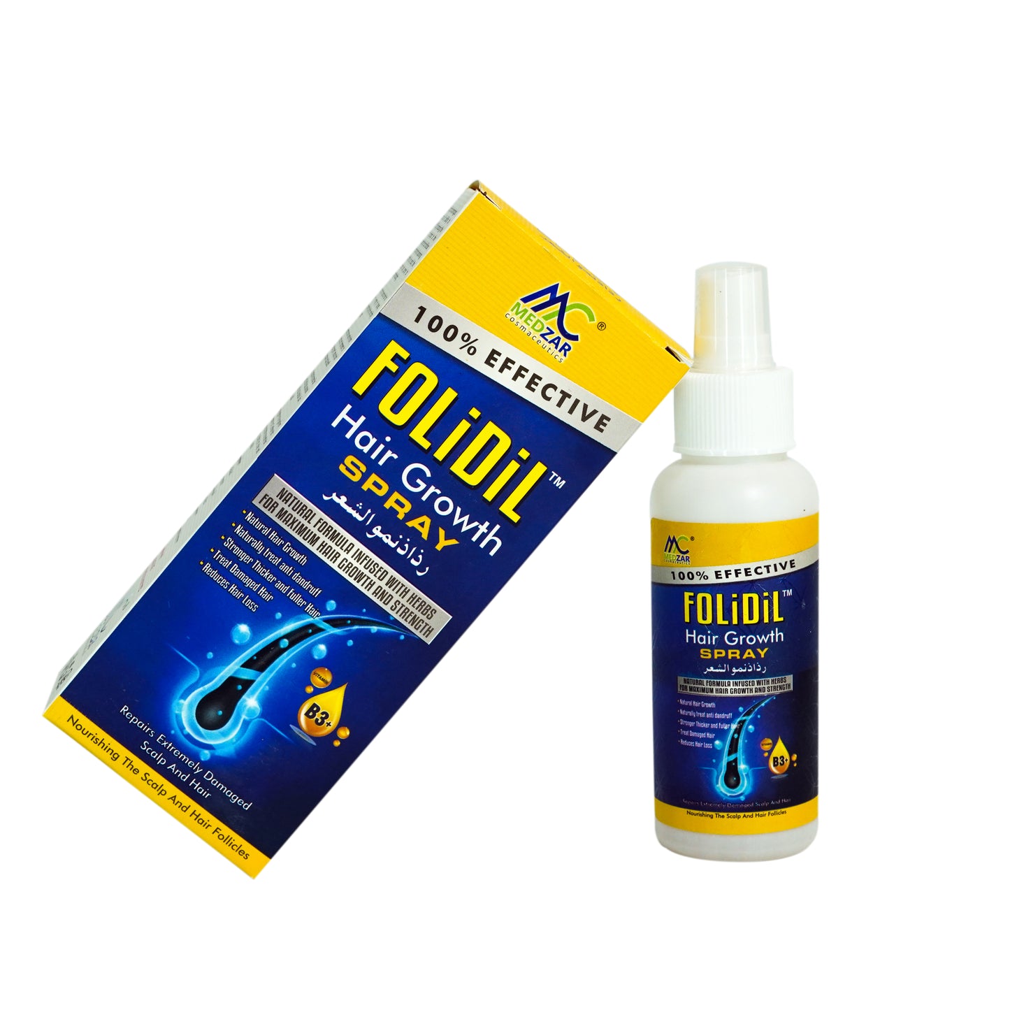 Folidil Hair Growth Spray – 85ml